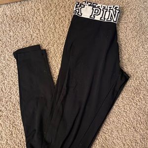 PINK cotton leggings